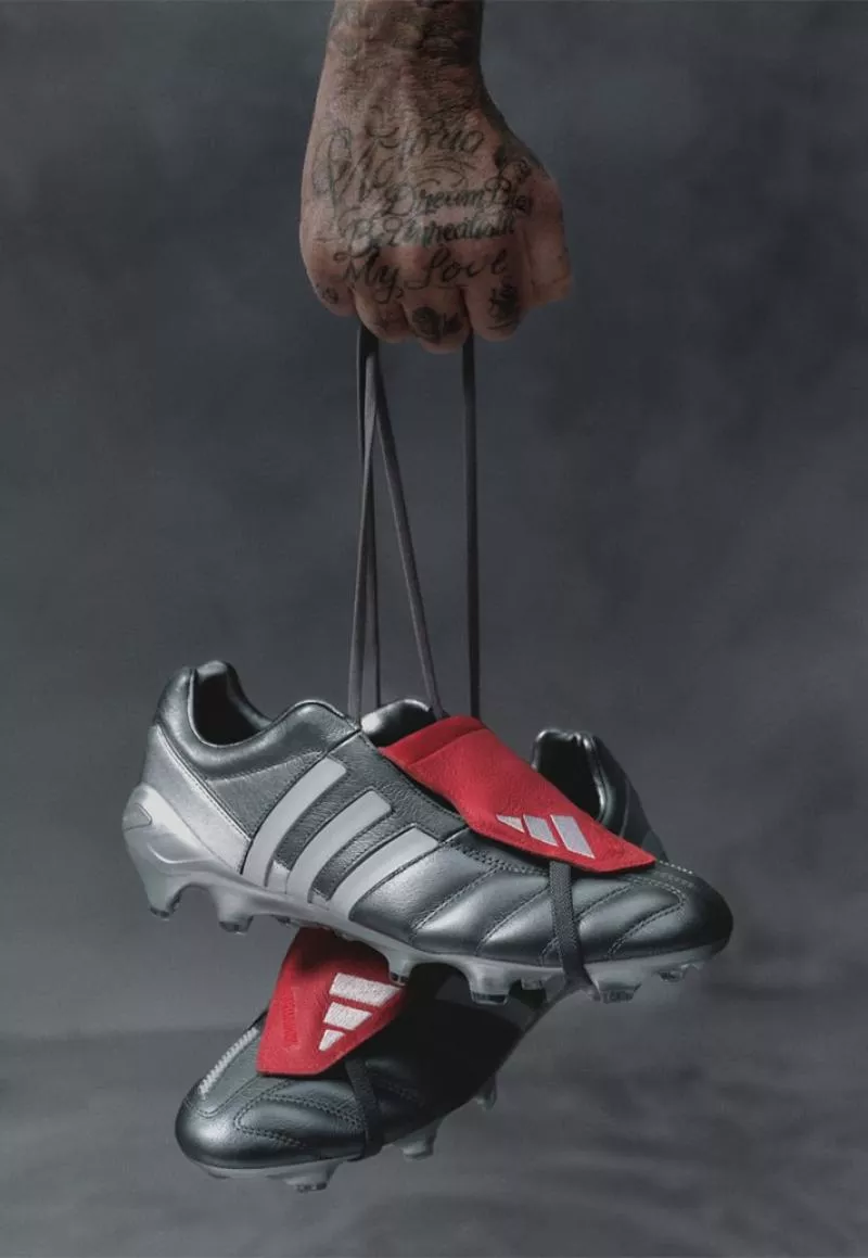 adidas ressuscite la Predator Mania  « Gunmetal » de David Beckham