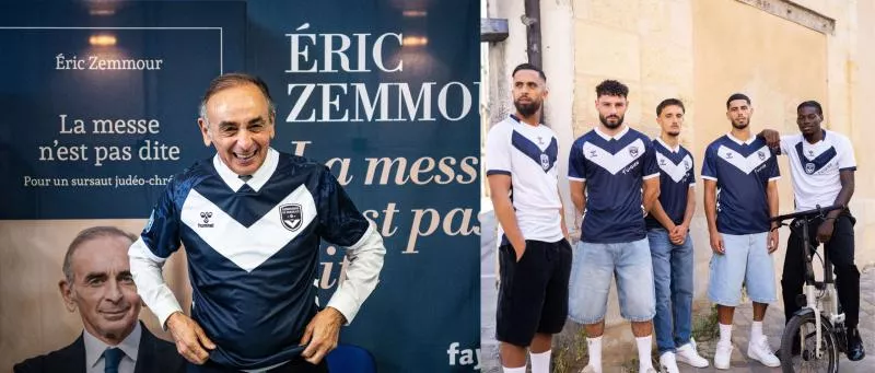 Girondins de Bordeaux : le club dénonce le maillot porté par Éric Zemmour