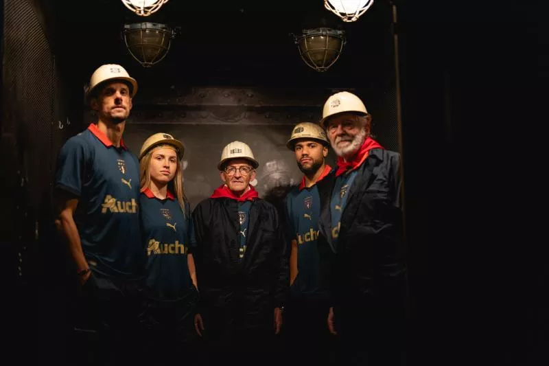 Le RC Lens dévoile son maillot spécial pour la Sainte-Barbe 2025