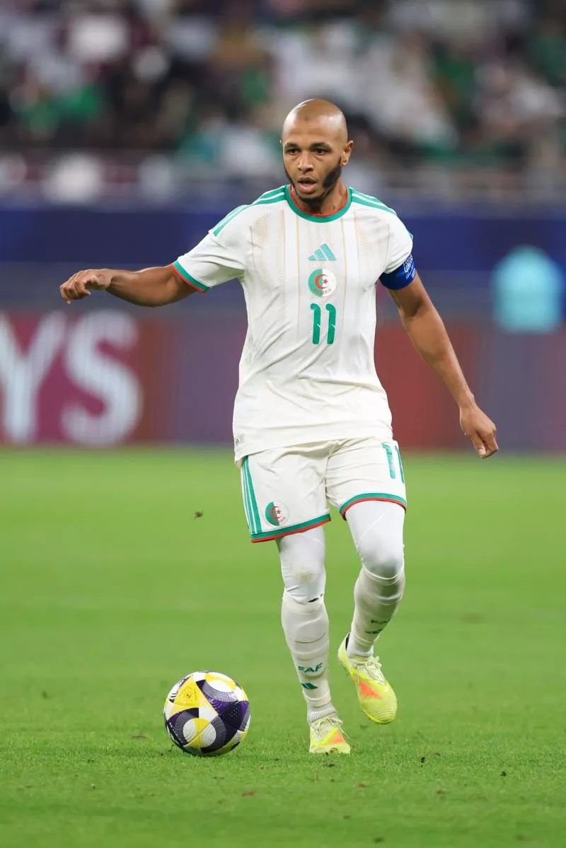 BRAHIMI Yacine of Algeria during the Copa Arabe FIFA 2025 match between Algeria and Iraq at Khalifa Stadium on December 9, 2025 in Doha, Qatar. (Photo by Icon Sport)   - Photo by Icon Sport
