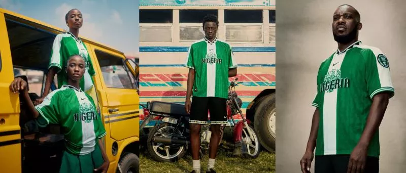 Nike réssucite le maillot mythique du Nigeria en 1996