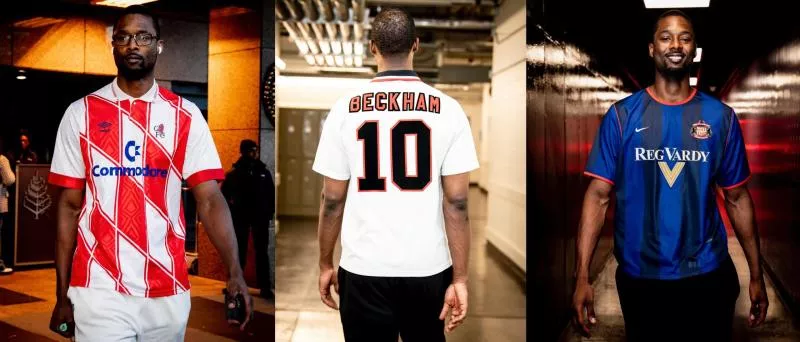 Quand le basketteur Harrison Barnes dégaine des maillots cultes de Premier League