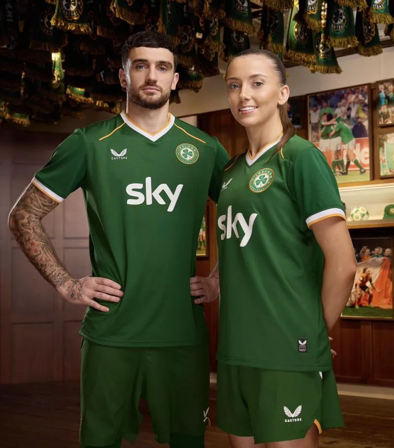 L'Irlande dévoile ses nouveaux maillots pour 2026
