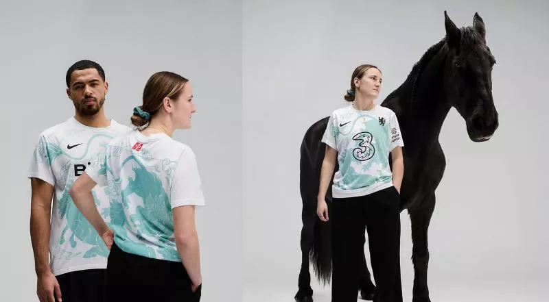 Chelsea célèbre le Nouvel An chinois avec un maillot d&rsquo;avant-match
