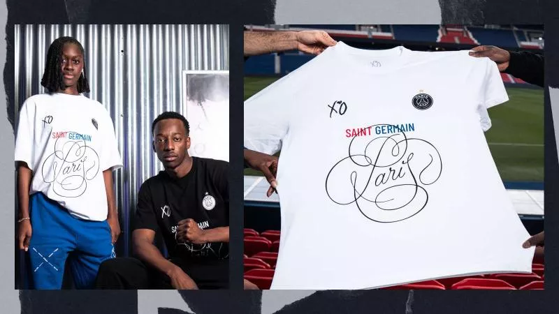 Le PSG dévoile une nouvelle collection avec The Weeknd