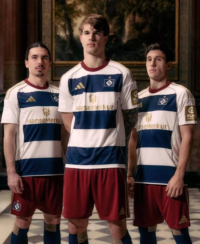 Hambourg dévoile un maillot spécial pour ses 1887 matchs en Bundesliga