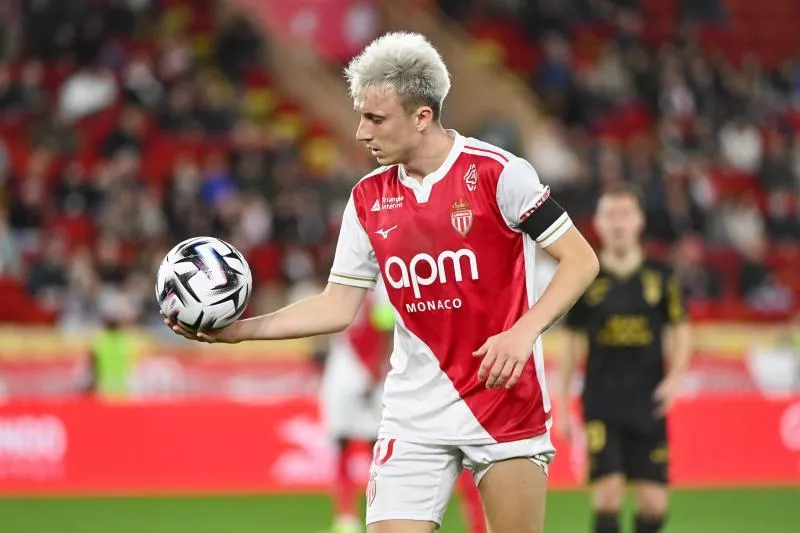 Aleksandr GOLOVIN of Monaco during the Ligue 1 McDonald's match between Monaco and Lorient at Stade Louis II on January 16, 2026 in Monaco, Monaco. (Photo by Sylvain Thomas/FEP/Icon Sport) - Photo by Icon Sport
