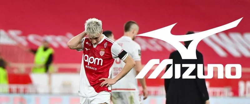 Bientôt le divorce entre l&rsquo;AS Monaco et Mizuno ?