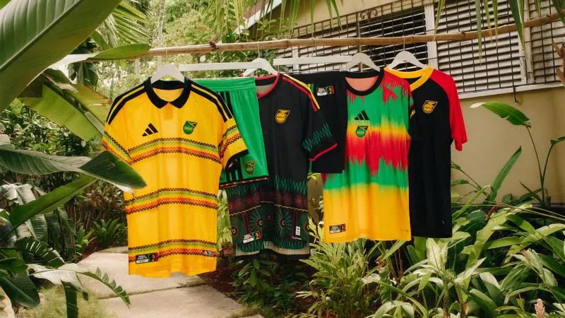 La Jamaïque dévoile ses nouveaux maillots en lien avec Bob Marley.