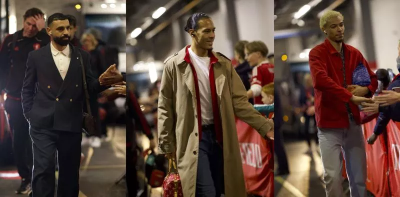 Les joueurs de Liverpool dégainent leur nouvelle garde-robe signée Tommy Hilfiger