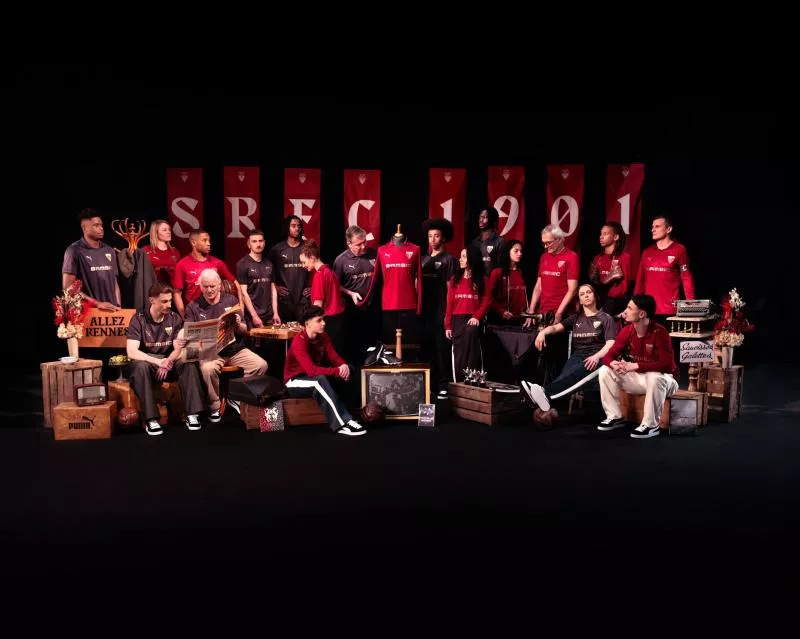 Le Stade rennais fête ses 125 ans avec un superbe maillot anniversaire