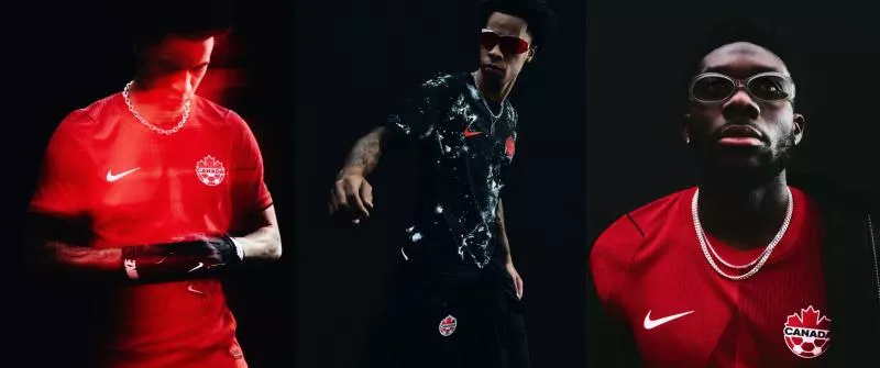 Le Canada dévoile ses nouvelles tuniques pour la Coupe du monde 2026
