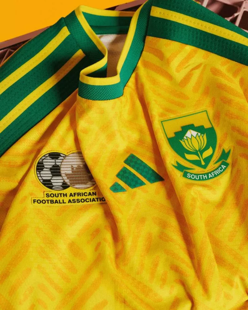 L'Afrique du Sud dévoile son nouveau maillot pour la Coupe du monde 2026