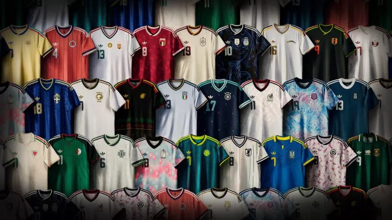 Coupe du monde 2026 : adidas dévoile les maillots extérieurs de ses sélections