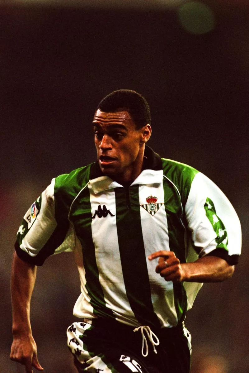 Denilson, Real Betis during the Liga match between Real Madrid and Betis on 4th October 1998 Photo : Matthew Ashton / PA Images / Icon Sport   - Photo by Icon Sport
