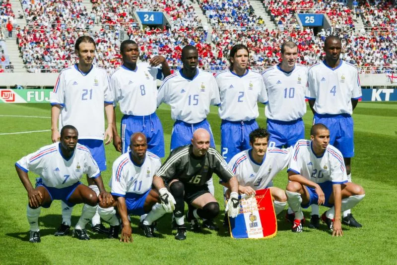 Les maillots de l'équipe de France en Coupe du monde depuis 1998