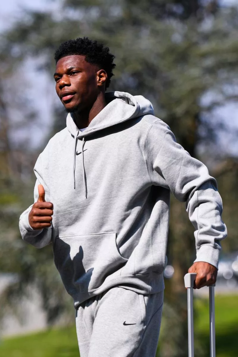 Photos : la dégaine des Bleus pour leur retour à Clairefontaine