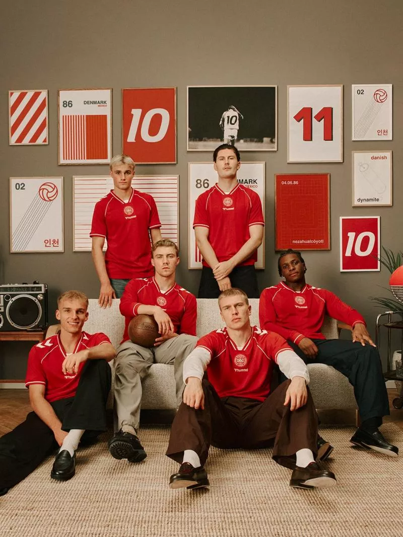 Le nouveau maillot domicile du Danemark est une pépite