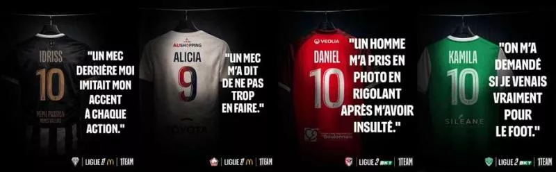 La LFP lance un flocage en soutien aux victimes de discriminations