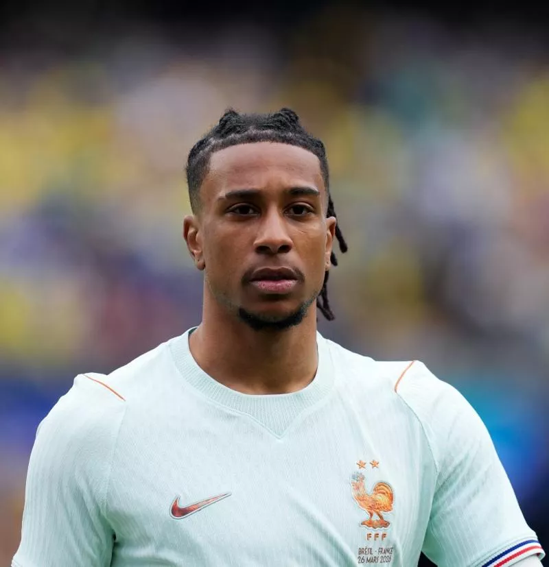 Michael OLISE of France during friendly match between Brazil and France at Gillette Stadium on March 26, 2026 in Foxborough, Massachusetts, United States. (Photo by Icon Sport/Sandra Ruhaut)   - Photo by Icon Sport