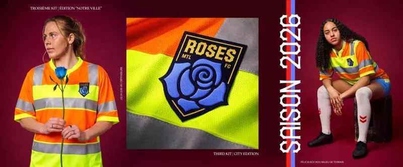 Les Roses de Montréal présentent le maillot le plus improbable de la saison