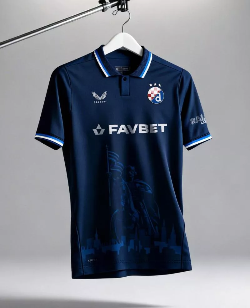 Un supporter conçoit le nouveau maillot du Dinamo Zagreb