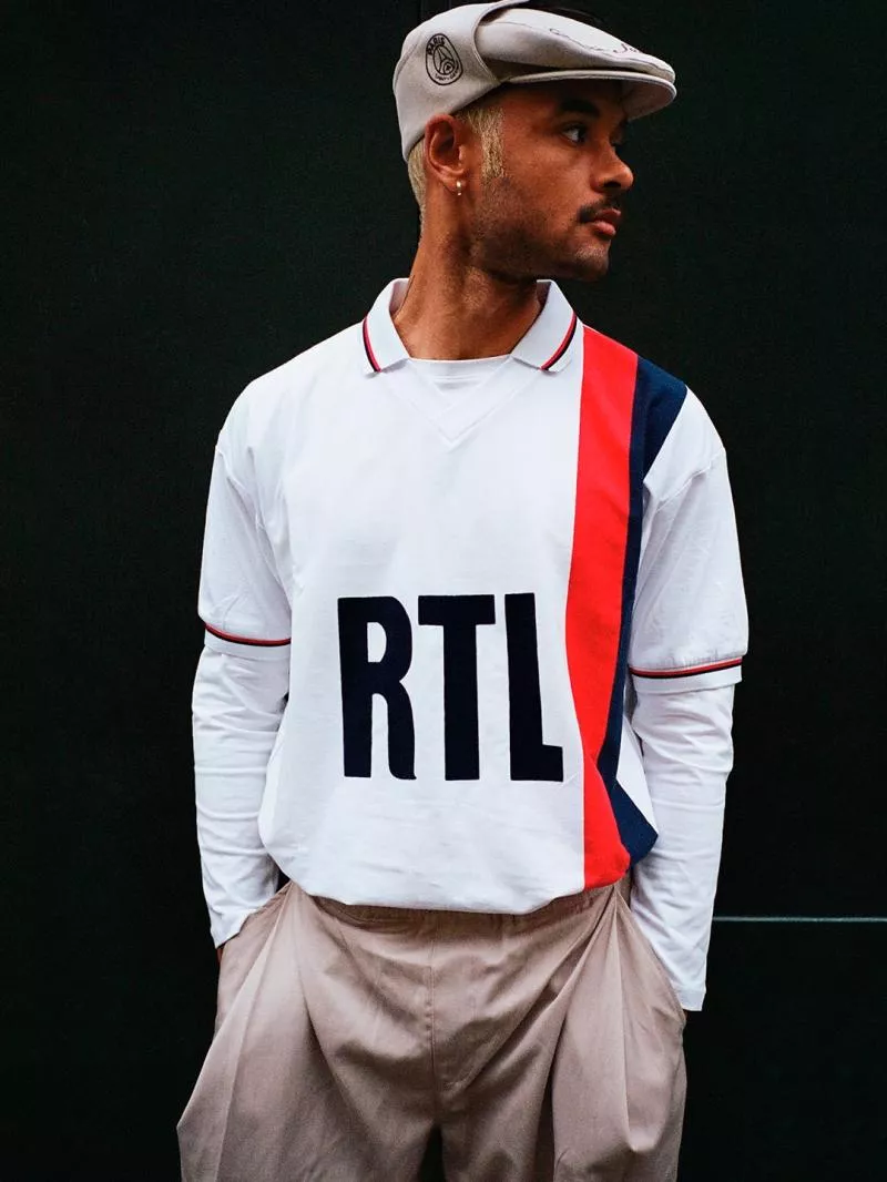 Le PSG relance le maillot iconique de la saison 1985-1986