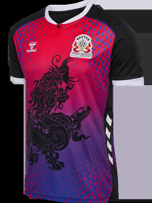 Le nouveau maillot du Bhoutan en hommage aux robes des moines bouddhistes