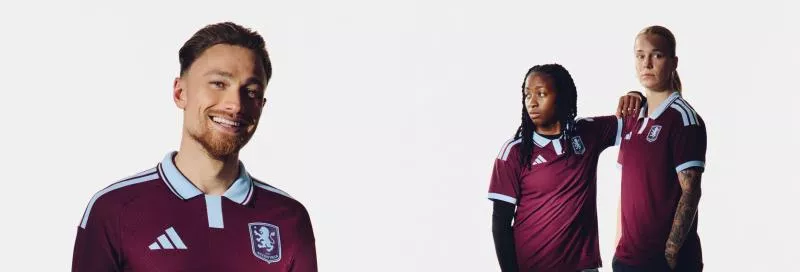 Aston Villa dévoile son nouveau maillot domicile pour la saison 2026-2027