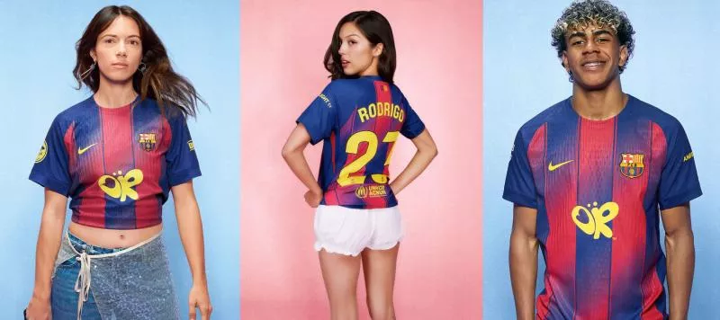Le FC Barcelone et Olivia Rodrigo présentent un maillot spécial pour le Clásico