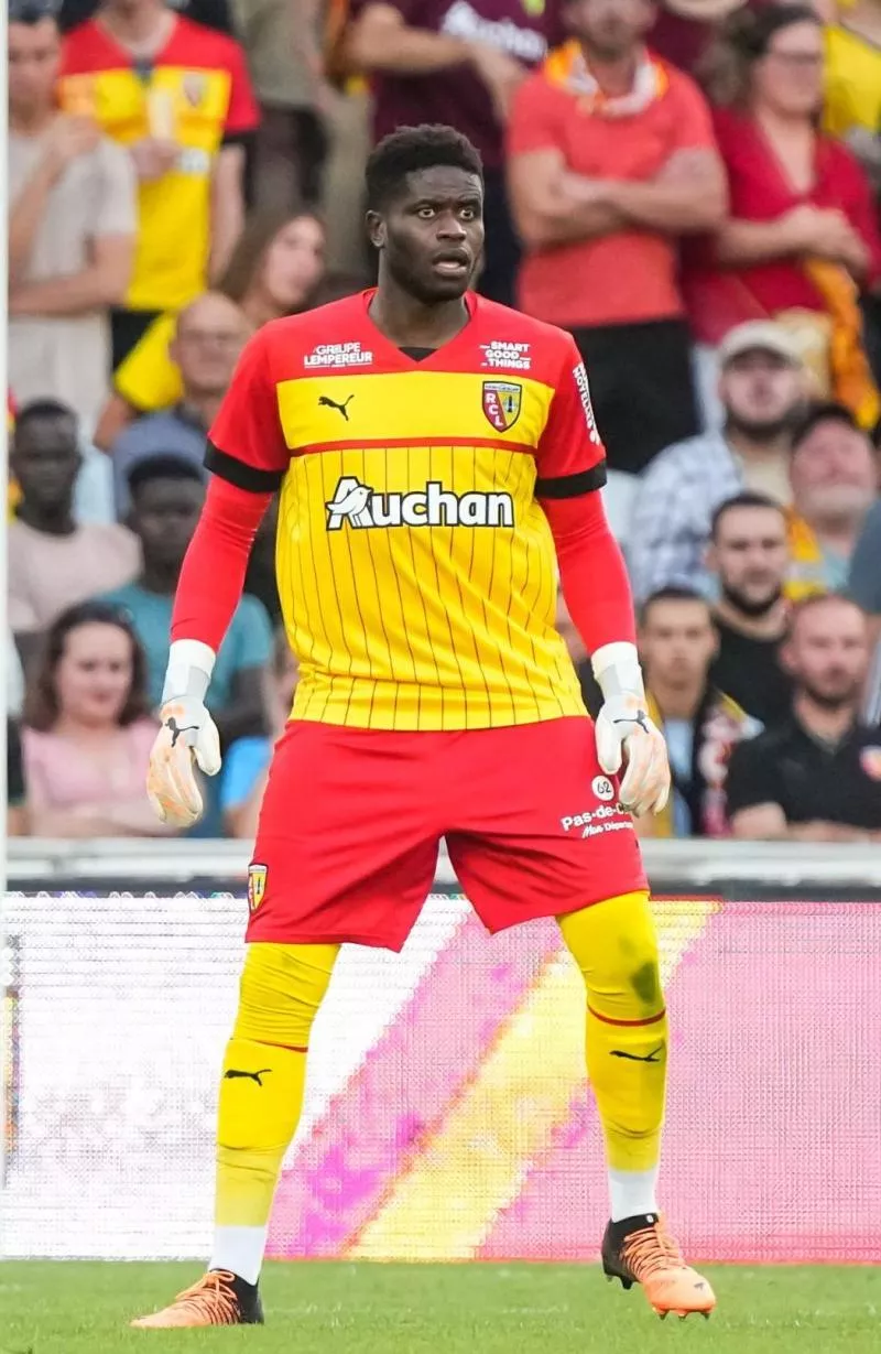 Brice SAMBA Brice SAMBA of RC Lens during the Friendly match between Lens and Internazionale Milano at Stade Bollaert-Delelis on July 23, 2022 in Lens, France. (Photo by Hugo Pfeiffer/Icon Sport)  - Photo by Icon Sport