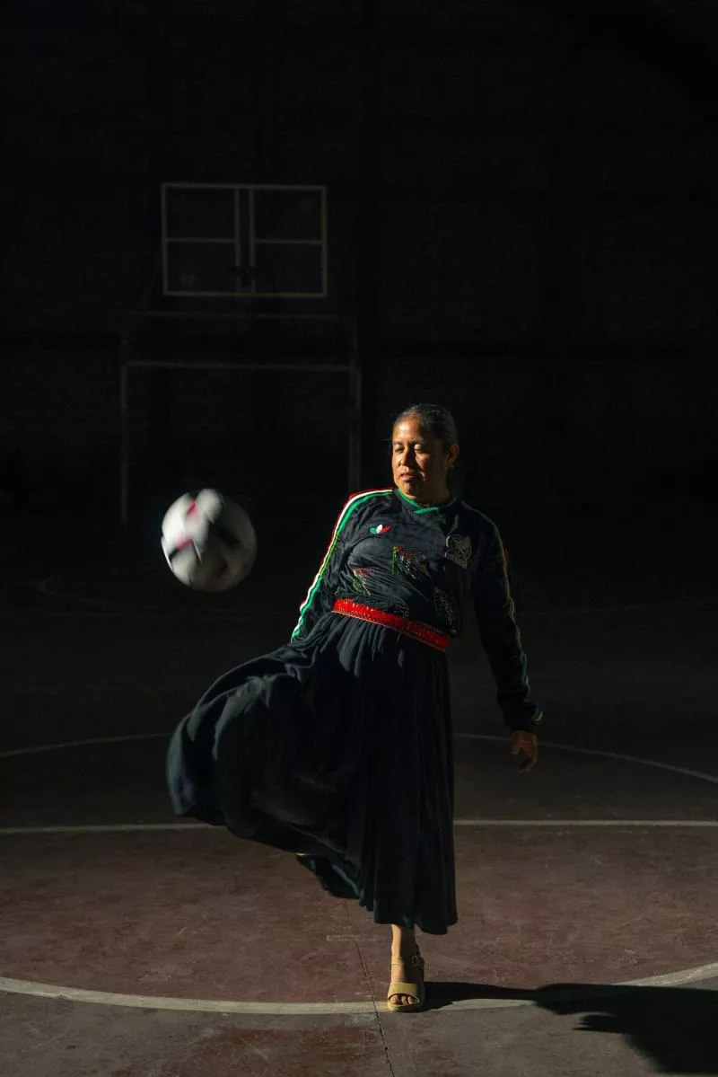Le maillot de l'équipe nationale mexicaine brodé à la main : quand le football rencontre l'artisanat