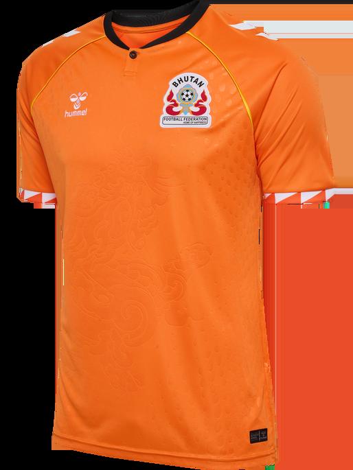 Le nouveau maillot du Bhoutan en hommage aux robes des moines bouddhistes
