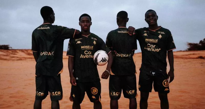 Metz rend hommage au Sénégal avec son nouveau maillot third