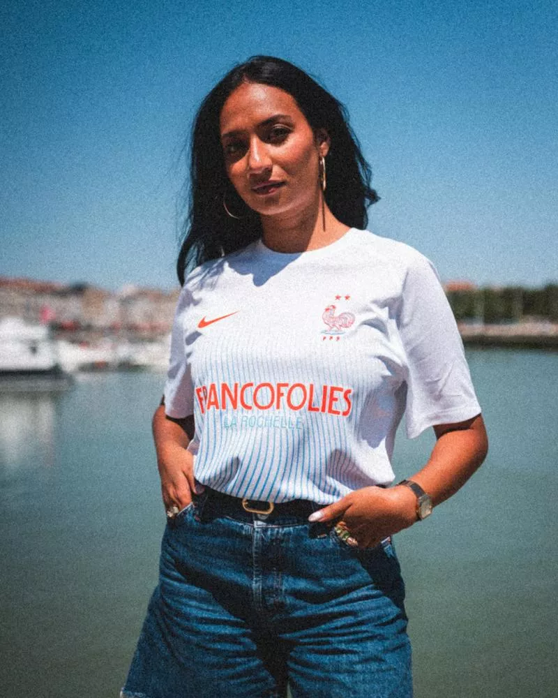 Les Francofolies sortent un maillot sublime avec la FFF
