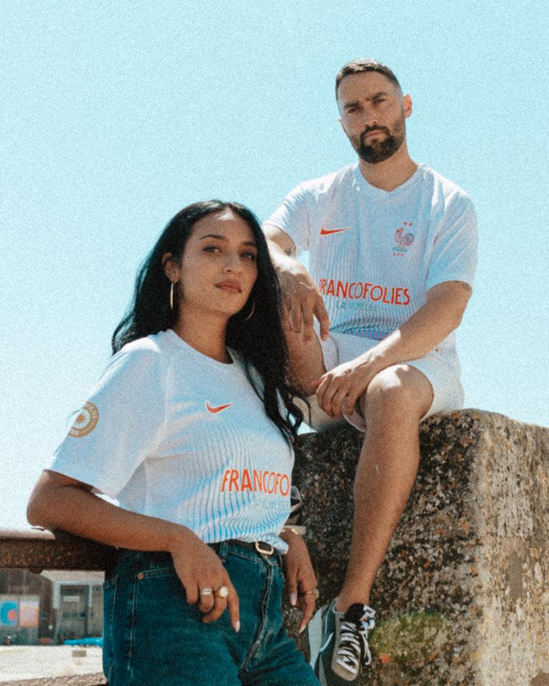 Les Francofolies sortent un maillot sublime avec la FFF