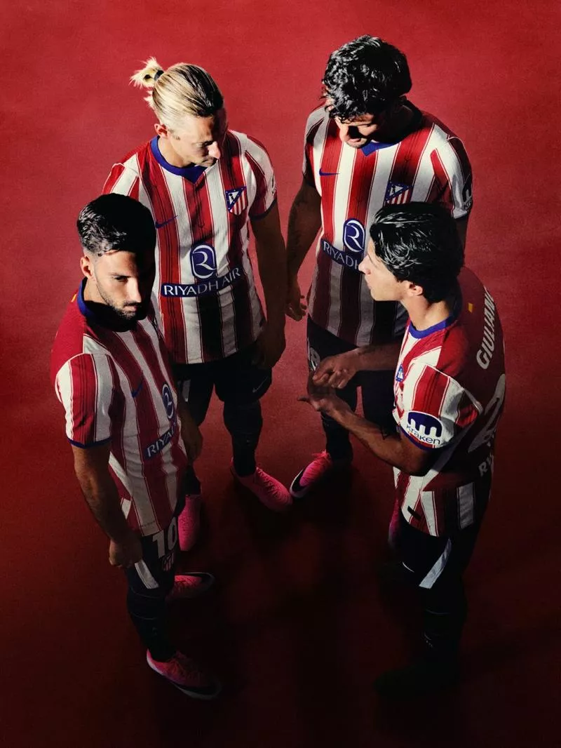 L'Atlético de Madrid dévoile son nouveau maillot domicile pour 2026-2027