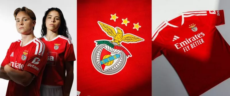 Le nouveau maillot domicile de Benfica est une révolution ?
