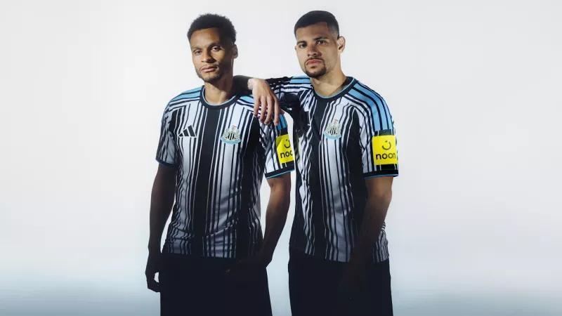 Newcastle mise sur un design code-barres avec son nouveau maillot domicile