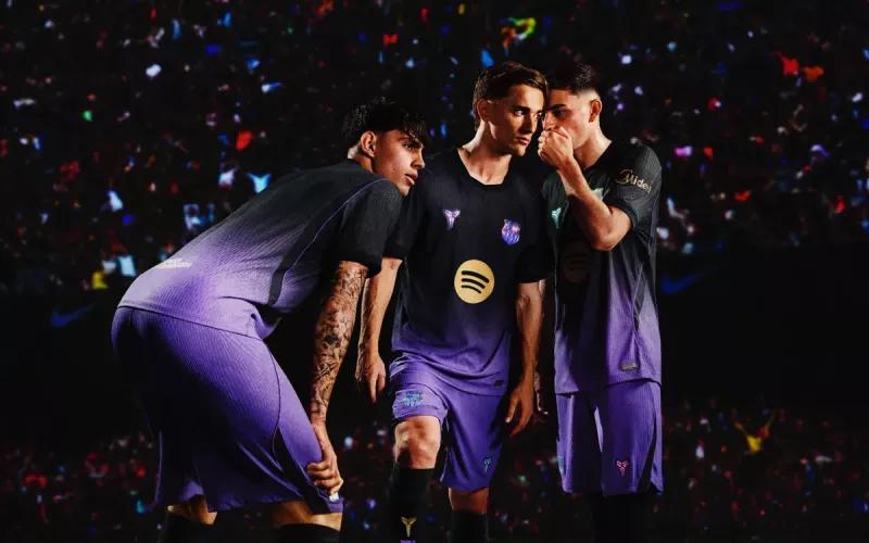 Les couleurs des Lakers sur le nouveau maillot du FC Barcelone ?