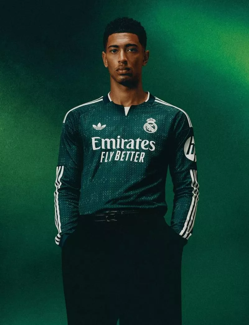 Le Real Madrid renoue avec le vert sur son maillot extérieur 2026-2027