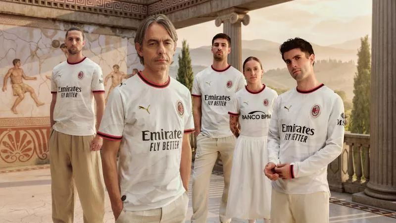 L&rsquo;AC Milan rend hommage à sa Ligue des champions de 2007 avec son nouveau maillot extérieur
