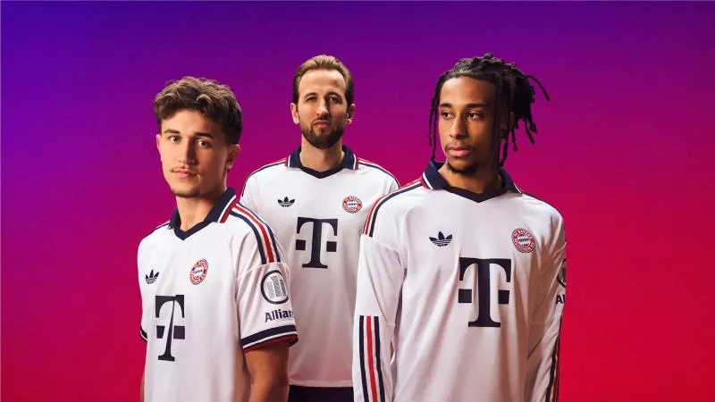 Le Bayern Munich dégaine un nouveau maillot extérieur rétro