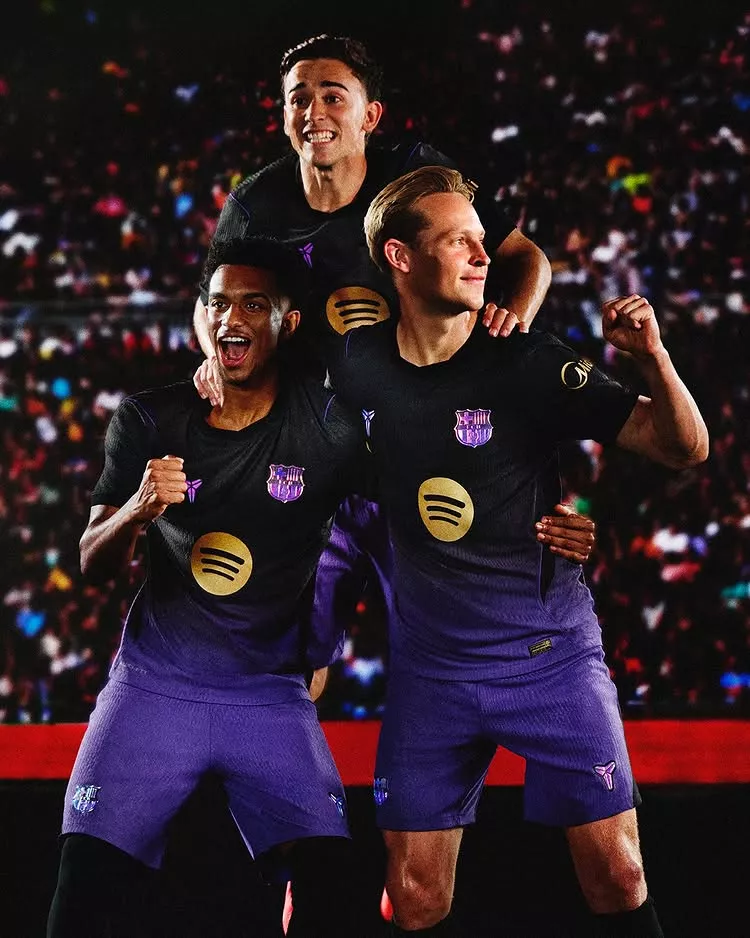 Les couleurs des Lakers sur le nouveau maillot du FC Barcelone ?