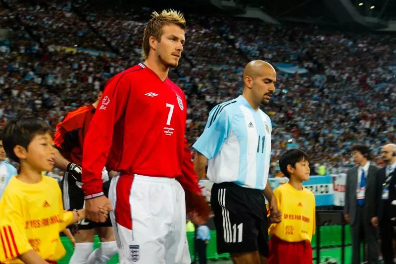 Le maillot bleu porte-bonheur de l'Argentine face à l'Angleterre