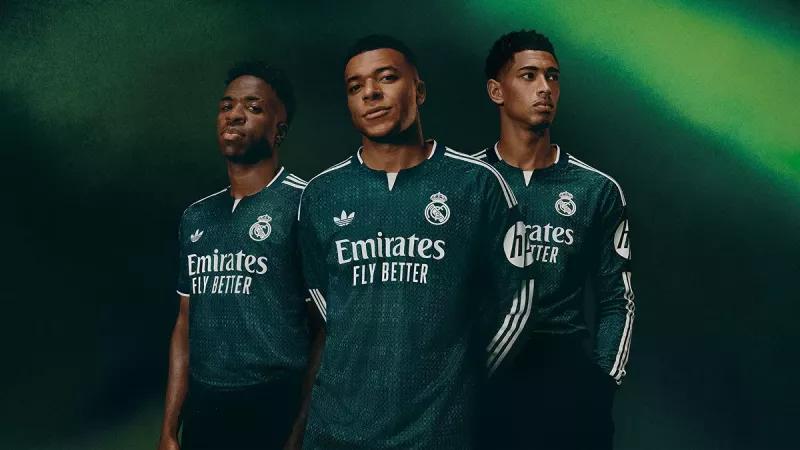 Le Real Madrid renoue avec le vert sur son maillot extérieur 2026-2027