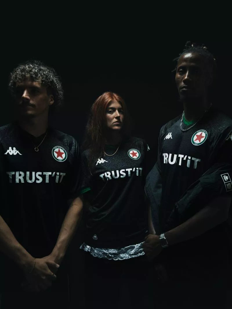 Le street art laisse son empreinte sur le nouveau maillot du Red Star