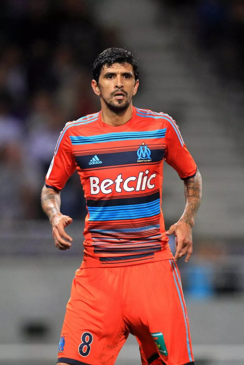 Lucho Gonzalez - 15.10.2011 - Toulouse / Marseille - 10e journee Ligue 1 Photo : Manuel Blondeau / Aop Press / Icon Sport - Photo by Icon Sport