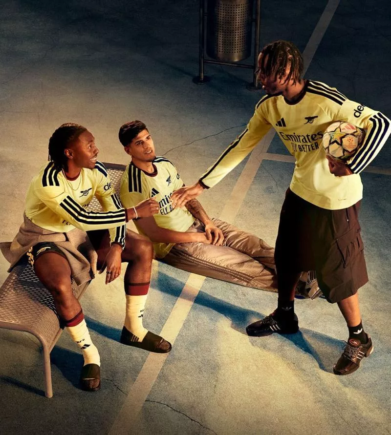 Arsenal frappe encore avec un troisième maillot de couleur jaune pour 2026-2027