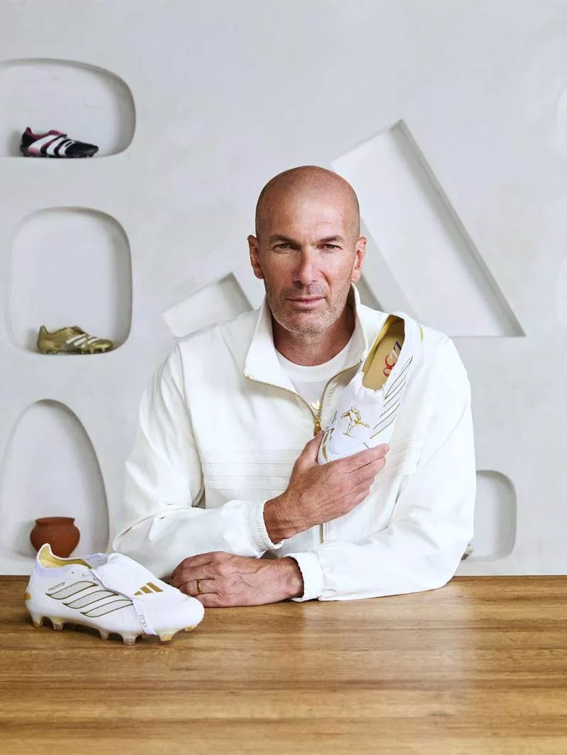 Zidane et adidas fêtent les 30 ans de leur partenariat avec une Predator collector